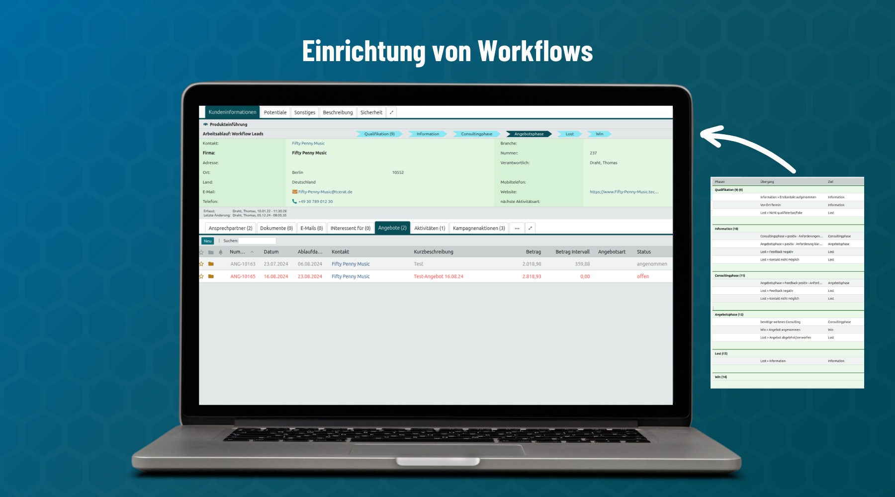 Gruppenpostfächer und automatische Ablage